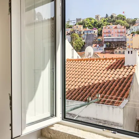 Amazing Castle Views In Historic Center Apartment Lisbon